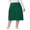 Adar Universal Scrub Skirts for Women - Mid-Calf Drawstring Scrub Skirt - 707 - Hunter Green - 8 view 3