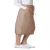 Adar Uniforms, Universal Scrub Skirts for Women - Mid-Calf Drawstring Scrub Skirt - 707 - Khaki - 8 view 3