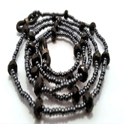DeSuave Vogue Eyeglass Cord (Hematite)