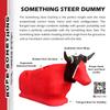 7K Rope Something Steer Heading Dummy - Red view 2