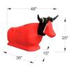 7K Rope Something Steer Heading Dummy - Red view 3