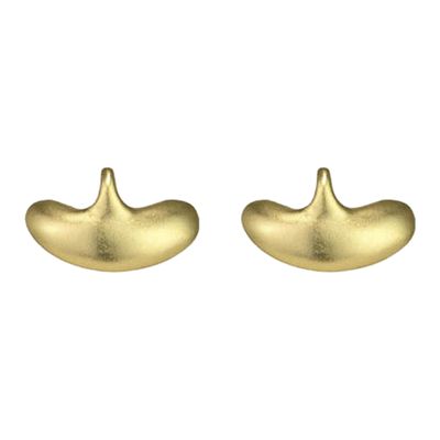 Across The Puddle, Historical Jewelry Collection, 24k Gold Plated Pre-Columbian Tairona Mini Beads (XS) Stud Earrings