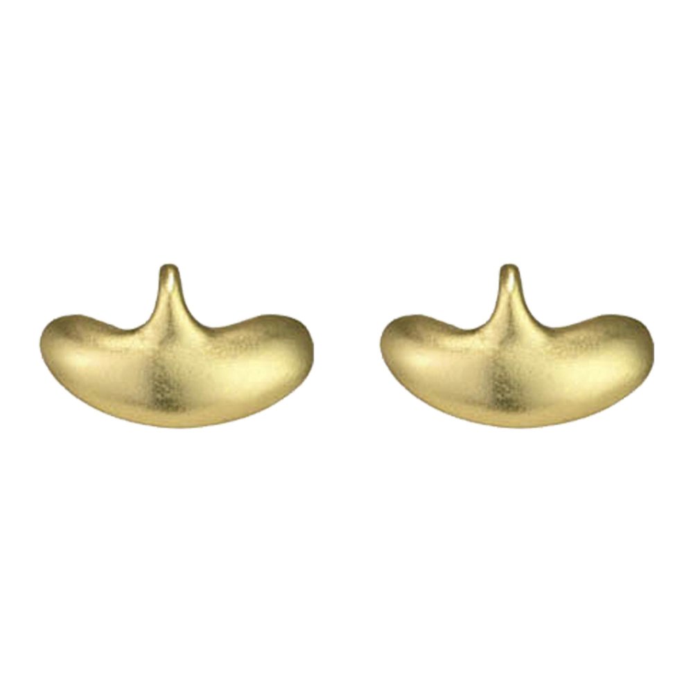 Across The Puddle, Historical Jewelry Collection, 24k Gold Plated Pre-Columbian Tairona Mini Beads (XS) Stud Earrings