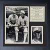 Legends Never Die Shoeless Joe Jackson and Babe Ruth Framed Photo Collage, 11 by 14-Inch view 1