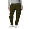 Adar Universal Scrubs for Women - Tapered Utility Cargo Scrub Pants - 503 - Olive - XL view 1