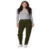 Adar Universal Scrubs for Women - Tapered Utility Cargo Scrub Pants - 503 - Olive - XL view 4