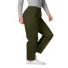 Adar Universal Scrubs for Women - Tapered Utility Cargo Scrub Pants - 503 - Olive - 2X view 3