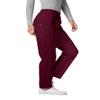 Adar Uniforms Universal Scrubs for Women - Tapered Utility Cargo Pants - 503 - Burgundy - 3X view 3