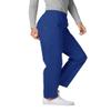 Adar Universal Scrubs for Women - Tapered Utility Cargo Scrub Pants - 503 - Royal Blue - 4X view 3
