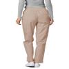 Adar Universal Scrubs for Women - Tapered Utility Cargo Scrub Pants - 503 - Khaki - 3X view 2