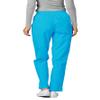 Adar Uniforms Universal Scrubs for Women - Tapered Utility Cargo Pants - 503 - Turquoise - S view 2