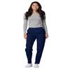 Adar Universal Scrubs for Women - Tapered Utility Cargo Scrub Pants - 503 - Navy - 3X view 4
