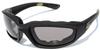 Choppers Sunglasses 022 for Active Sports, Fishing, Cycling, Golf, Kayaking Choose Color (Padded Black smoke) view 1