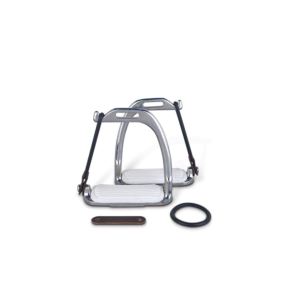 Peacock Stirrup Irons 4"