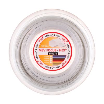 MSV saitenrolle focus hEX plus 38 0355260135500010 blanc 200 m