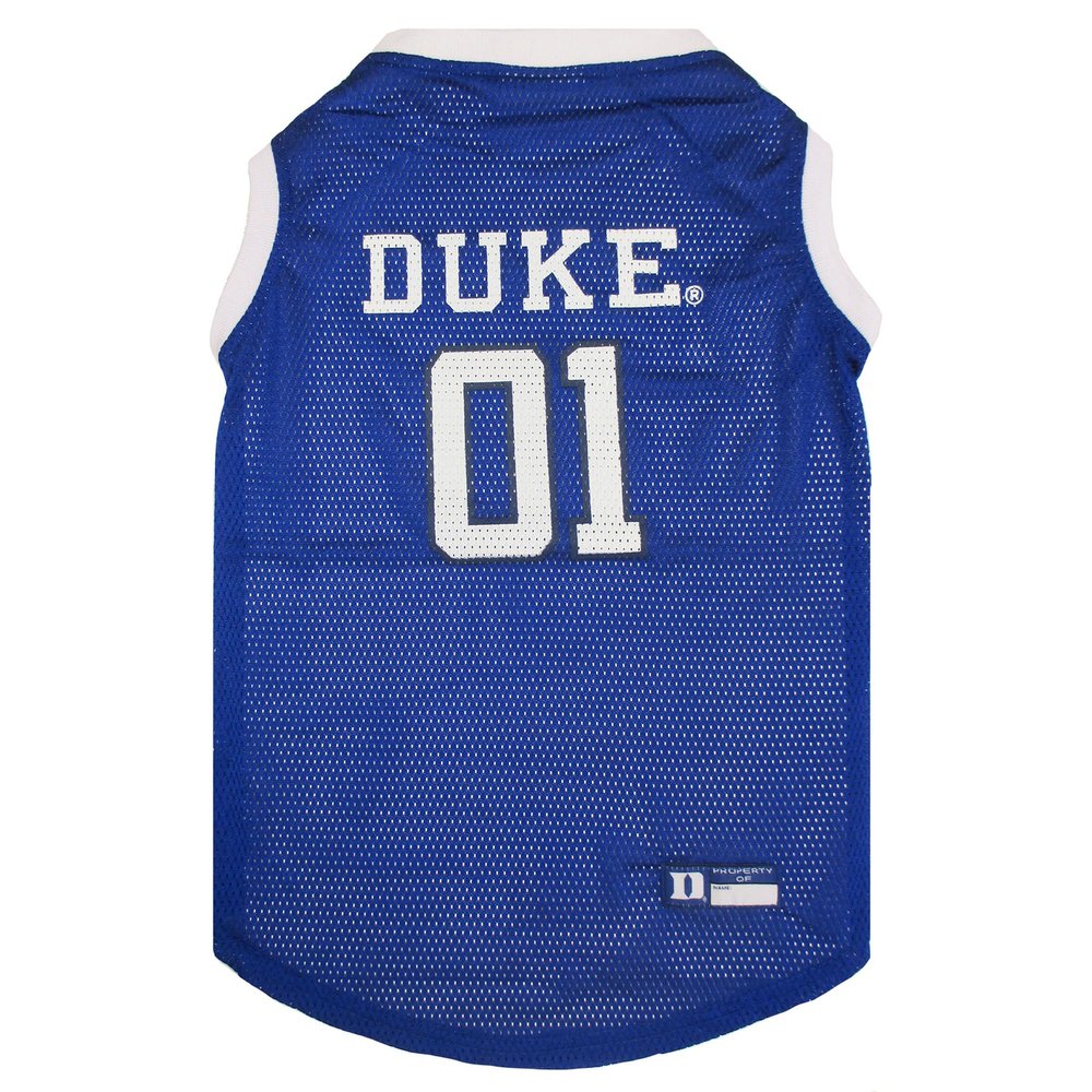 Pets First NCAA Basketball Pet Jersey Duke Blue Devils Dog Jersey, X-Small