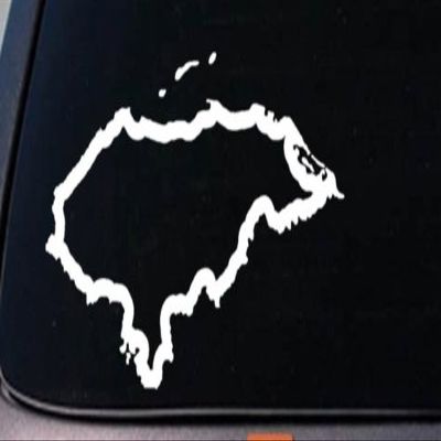 EZ-STIK Honduras Country Sticker Truck car Window Laptop Vinyl Decal 6" stickerC349