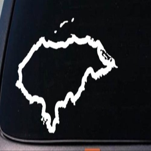 EZ-STIK Honduras Country Sticker Truck car Window Laptop Vinyl Decal 6" stickerC349