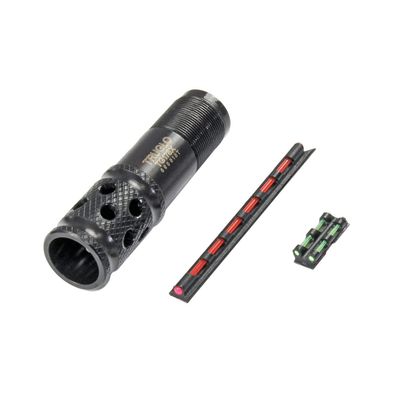 TRUGLO Gobble-Stopper Xtreme Gun Choke Tube Combo - Includes Universal-Fit Fiber Optic Sight, Mossberg 20 Gauge
