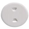 Beckson 5" Twist-Out Deck Plate - White view 1