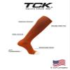 TCK Prosport Performance Tube Socks (Texas Orange, Medium) view 3