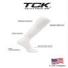 TCK Prosport Performance Tube Socks (White, X-Small) view 3