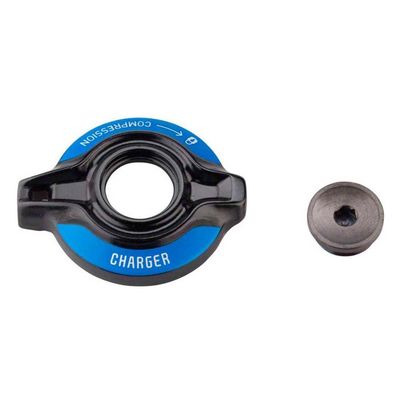 RockShox Charger RC Compression Damper Knob Kit for Lyrik Pike Pike DJ | Precision Engineering, Durable Materials, Easy Compatibility, Upgraded Suspension Control for Mountain Biking and Downhill Perf