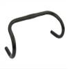 Racing Handlebar Steel 25.4mm Black. bicycle handle bar, handlebar, track handle bar, fixie bike handle bar view 1