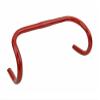 Racing Handlebar Steel 25.4mm Red. bicycle handle bar, handlebar, track handle bar, fixie bike handle bar view 1