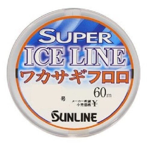 SUNLINE Fluorocarbon Line Super Ice Wakasagi 2.8 ft (60 m), No. 0.3
