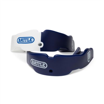 Battle Sports 2-Pack Mouthguard - Maximum Protection and Breathability, Strapless Braces-Friendly - Adult & Youth - Pack of 2