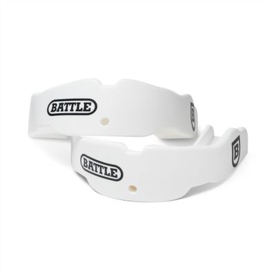 Battle Sports Science 2 Color Youth Mouthguard (2-Pack), White