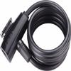 BBB BBL-61 30155 Bicycle Anti-Theft Wire Lock Key Quick Safe 8X1500MM Coil Cable Black view 1