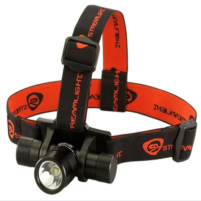 Streamlight 61304 ProTac HL 635-Lumen 8,500-Candela Tactical Headlamp with 90 Tilting Head, Includes Rubber and Elastic STRPS and Non-Rechargeable Batteries, Black