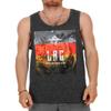 LRG Men's Big-Tall Hungry Lion Tank Top, Black Heather, 3XL view 1