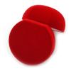 Avalaya Red Velour Round Ring Jewellery Box view 4