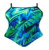 The Finals Women's Onyx Female Butterfly Back, Blue/Green, Size 40 view 1