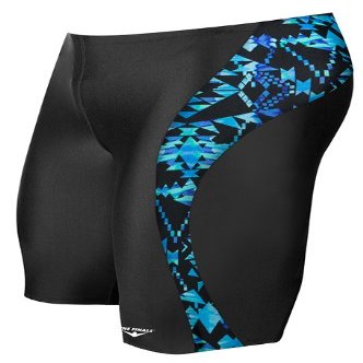 The Finals Boy's Youth Aztec Splice Jammer, Blue, Size 22