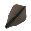 Cosmo Darts 6 Pack Fit Flight - W-Shape Dart Flight (Smoke)