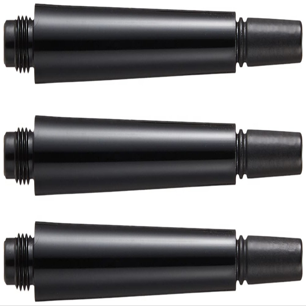 NineDartOut.us Fit Shaft Gear - Black Normal Locked (#8 - Extra Long Plus (42.5mm))
