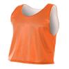 A4 Mens Lacrosse Reversible Practice Jersey, Medium, Orange/White view 1