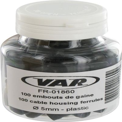 VAR One 100 End Caps 5 F. AUSSEN Cases Diam. 5,0 mm