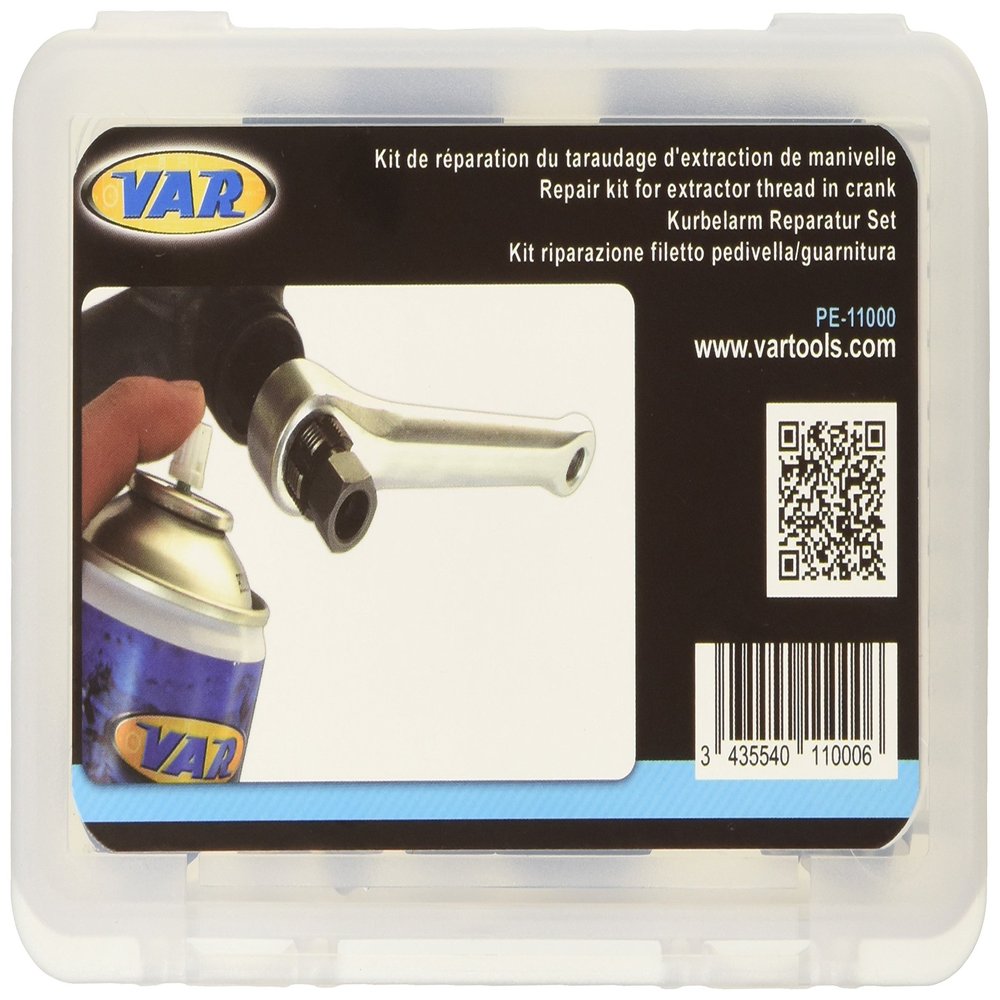 SHIMANO VAR pe-11000 Thread Repair Kit Crank, Silver