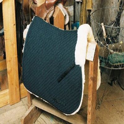 ENGEL All-Purpose Saddle Blanket w/Pommel Roll - Full Lining - Black