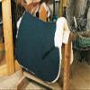 ENGEL All-Purpose Saddle Blanket w/Pommel Roll - Full Lining - Black view 1