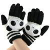 Liying Cute Cartoon Touch Screen Gloves Women gloves Arm Warmer Gloves for girls, ladies, women, female, Christmas gifts, Birthday gifts, etc. (black white cat) view 3