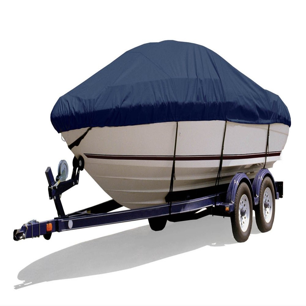 Survivor Marine Products Boat Cover for Euro Style Walk Around Cuddy Cabin Boat (Outboard), Navy, 29-Feet 5-Inch - 30-Feet 4-Inch Length Overall x 102-Inch Beam Width