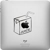 Apple Juice Box Funny Cute Decal Sticker for Apple ipad 2 3 4 Tablet view 1
