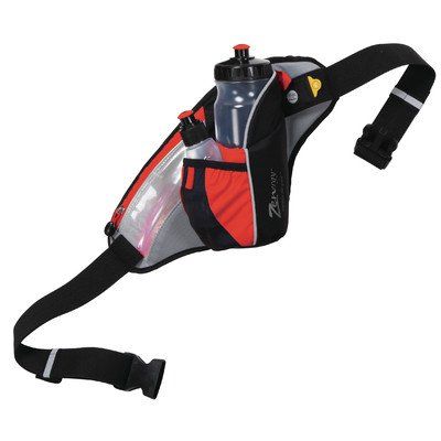 Deluxe Hydration and Nutrition Waistpack Color: Red