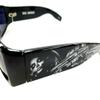 DYSE ONE Authentic Black Shades Charra Impala Car Sunglasses California Lowrider Locs Style view 3